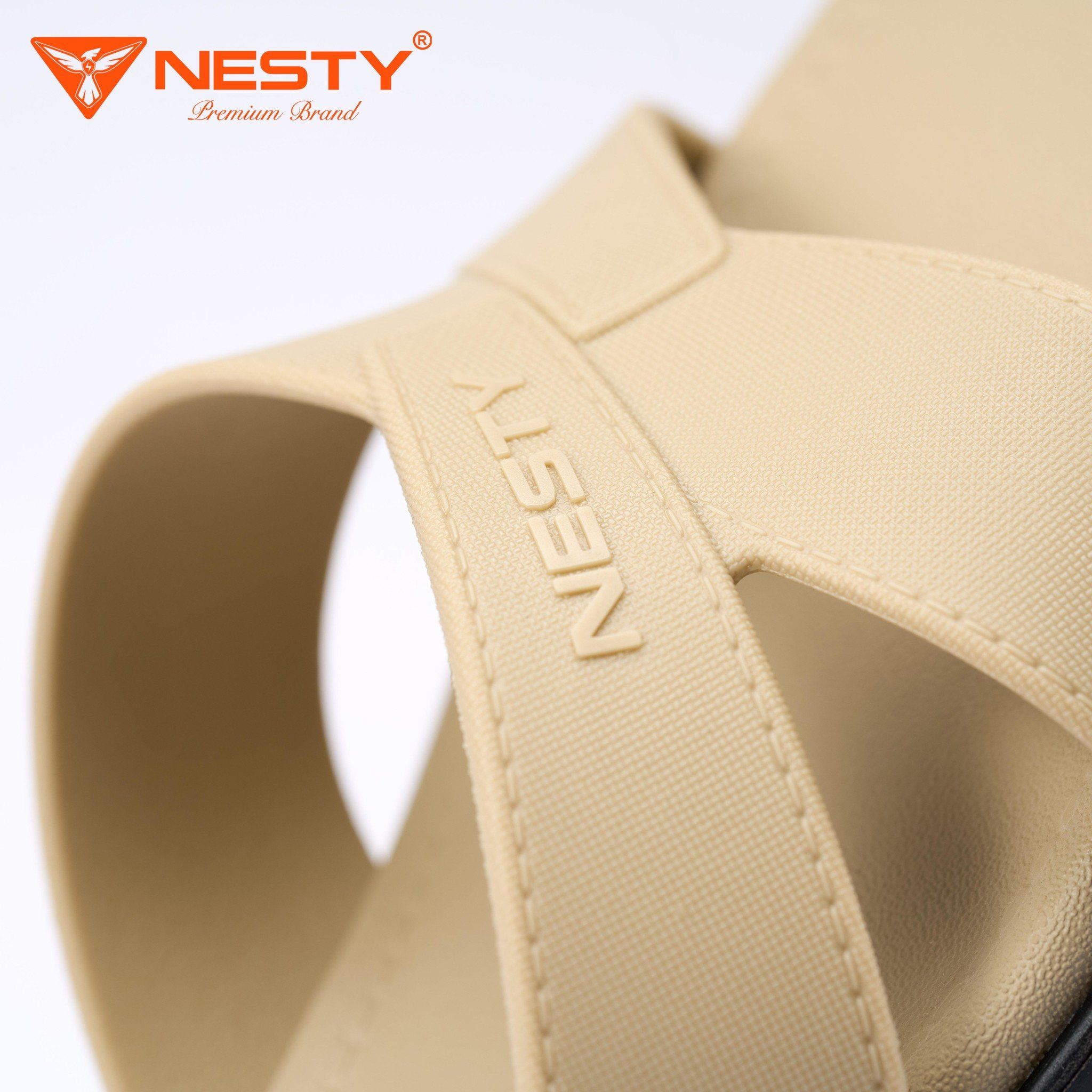 DÉP BỆT NỮ QUAI CHÉO CÁCH ĐIỆU THỜI TRANG THƯƠNG HIỆU NESTY MÃ NE36 - Ảnh 3