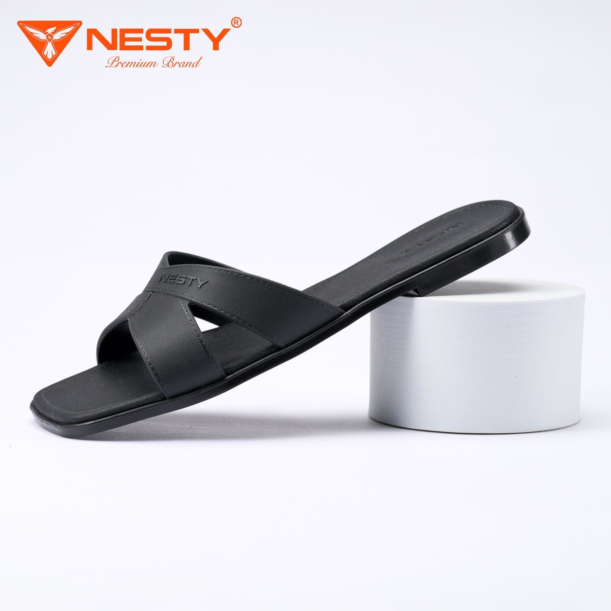 DÉP BỆT NỮ QUAI CHÉO CÁCH ĐIỆU THỜI TRANG THƯƠNG HIỆU NESTY MÃ NE36 - Ảnh 8