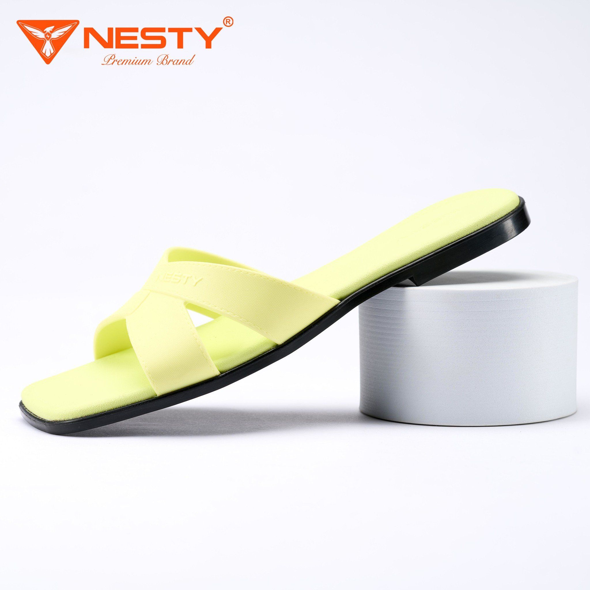 DÉP BỆT NỮ QUAI CHÉO CÁCH ĐIỆU THỜI TRANG THƯƠNG HIỆU NESTY MÃ NE36 - Ảnh 9