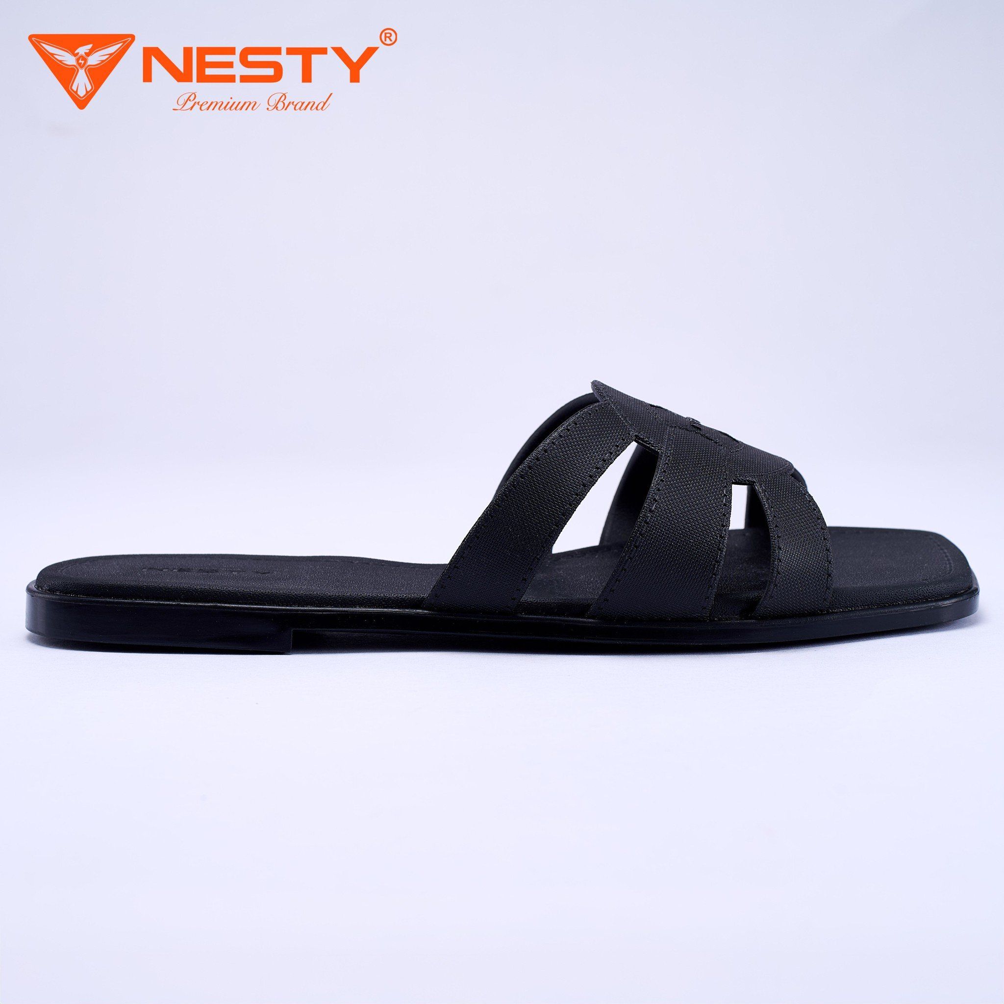 DÉP BỆT NỮ QUAI ĐAN TRÒN THỜI TRANG CAO CẤP THƯƠNG HIỆU NESTY MÃ NE34 - Ảnh 8