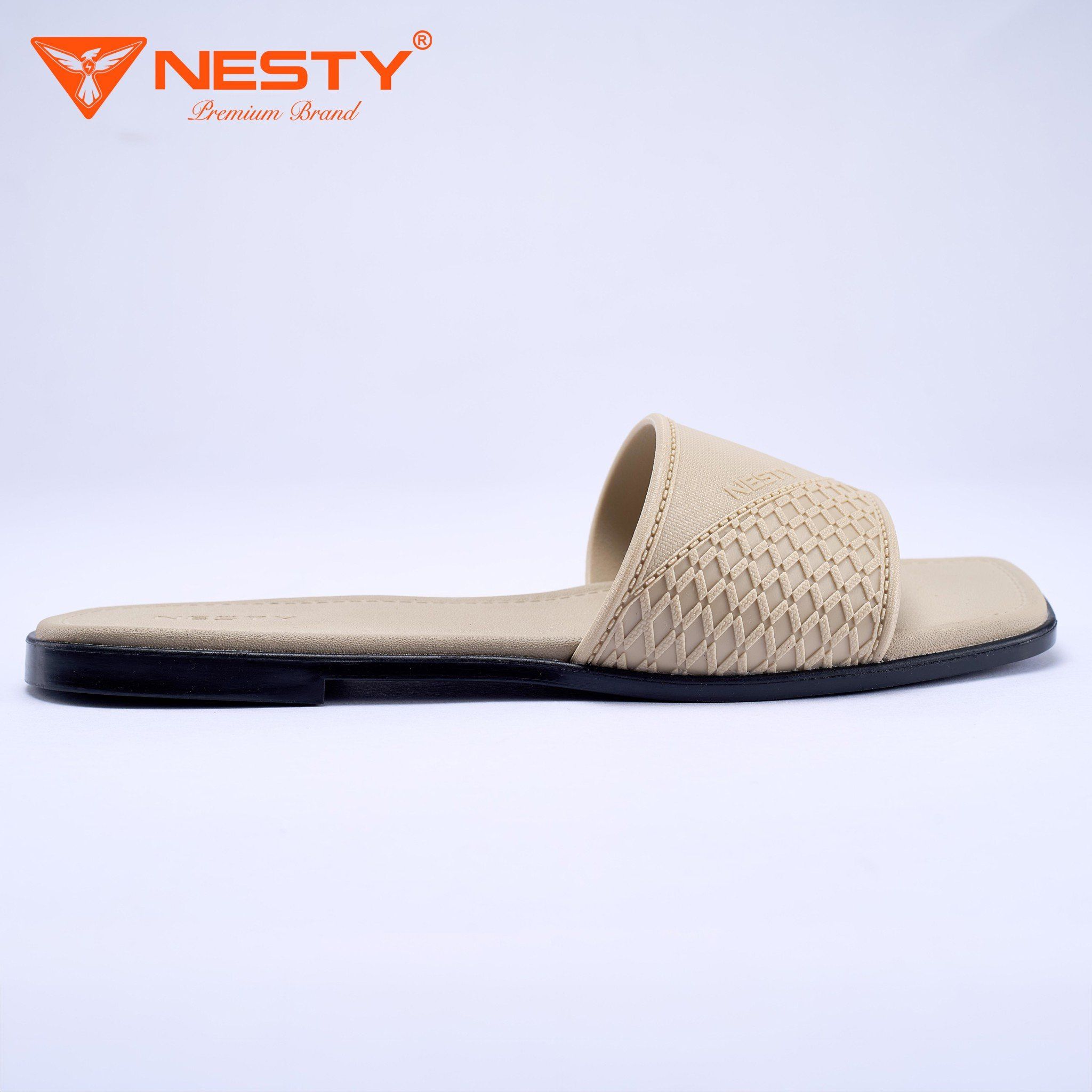 DÉP BỆT NỮ QUAI NGANG BASIC THỜI TRANG THƯƠNG HIỆU NESTY MÃ NE33 - Ảnh 7