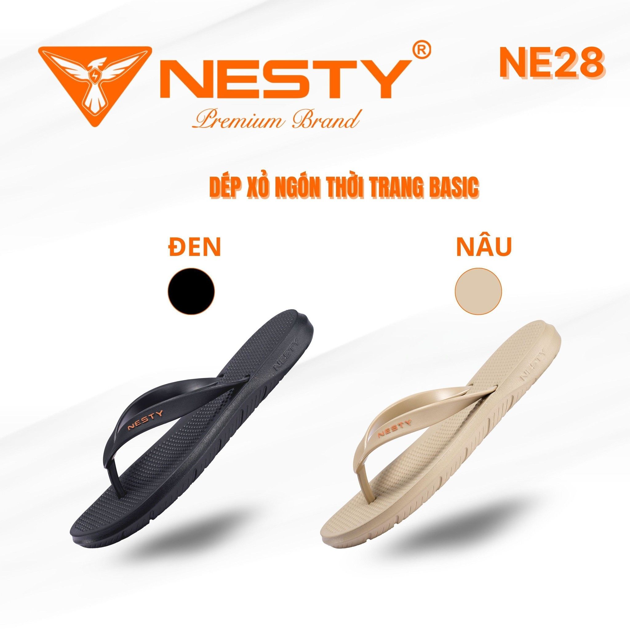 DÉP KẸP SIÊU NHẸ QUAI TPU NHÃN HIỆU NESTY MÃ NE28 - Ảnh 4
