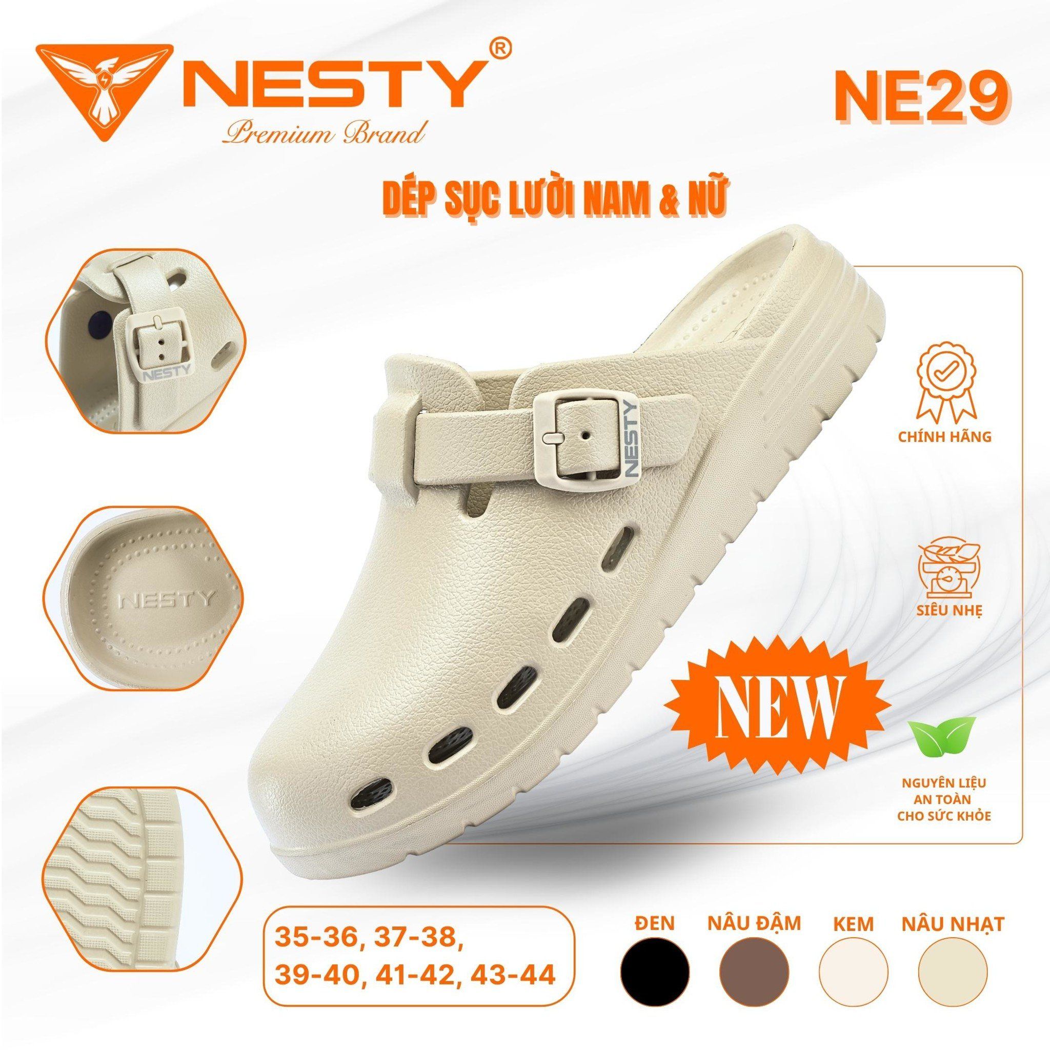 DÉP LƯỜI QUAI GÀI THƯƠNG HIỆU NESTY CHẤT LIỆU EVA MÃ NE29 - Ảnh 2
