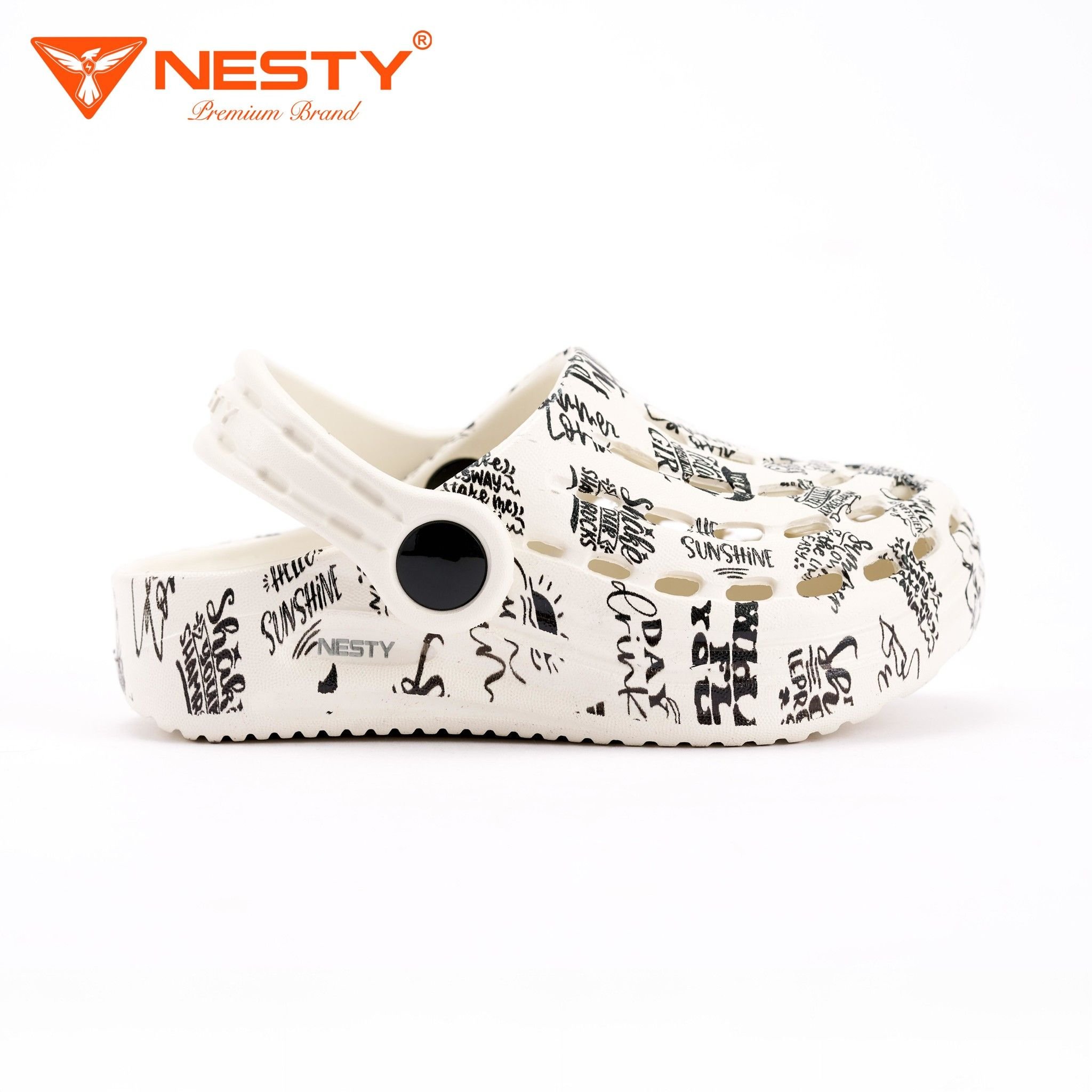 DÉP SỤC EVA SIÊU NHẸ IN HỌA TIẾT CHỮ NHÃN HIỆU NESTY MÃ NE23-2 - Ảnh 4
