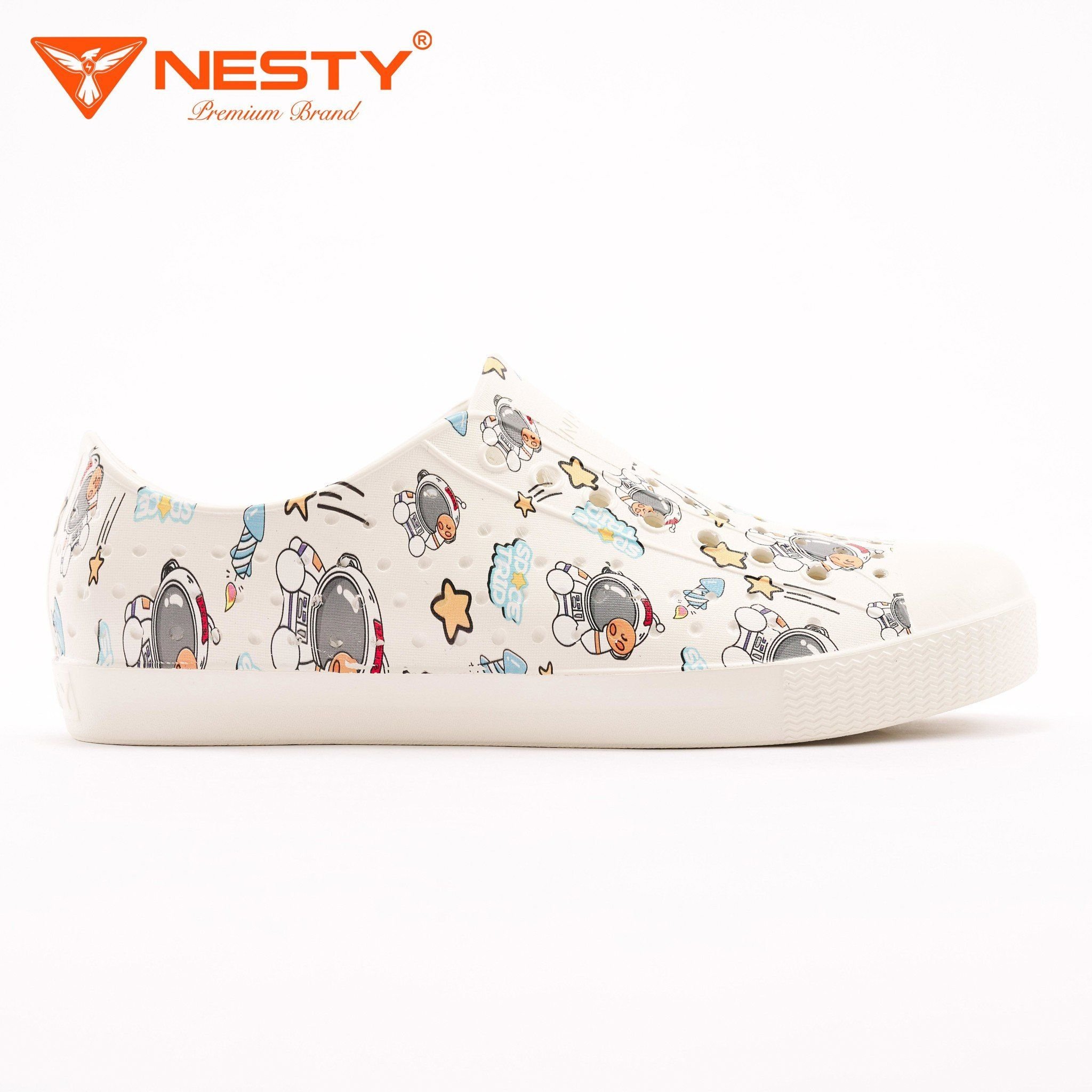 GIÀY SNEAKER IN HỌA TIẾT NGHỆ THUẬT NHÃN HIỆU NESTY MÃ NE40-1 - Ảnh 4