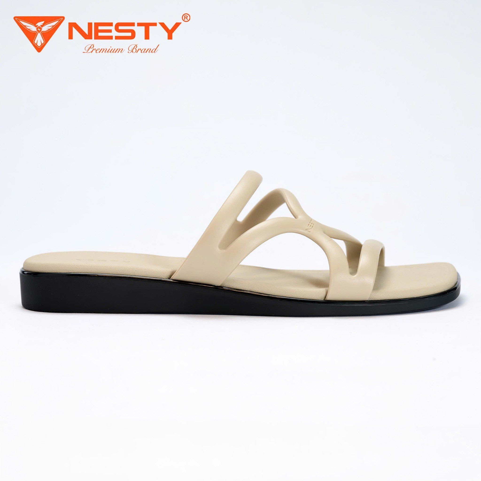 NESTY - Dép bệt quai xoắn cách điệu thanh lịch kiểu dáng trẻ trung đơn giản nổi bật cao 2cm| mã NE43 - Ảnh 5